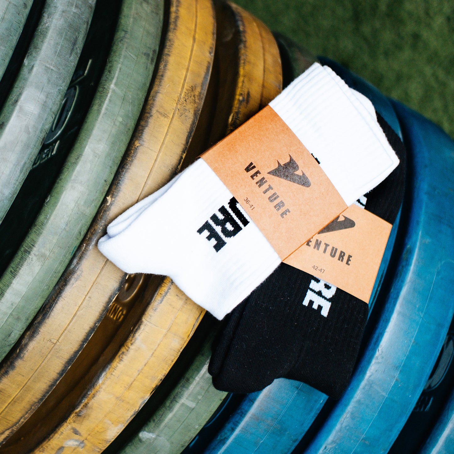 VENTURE SOCKS MIXED SIZES 6 PACK